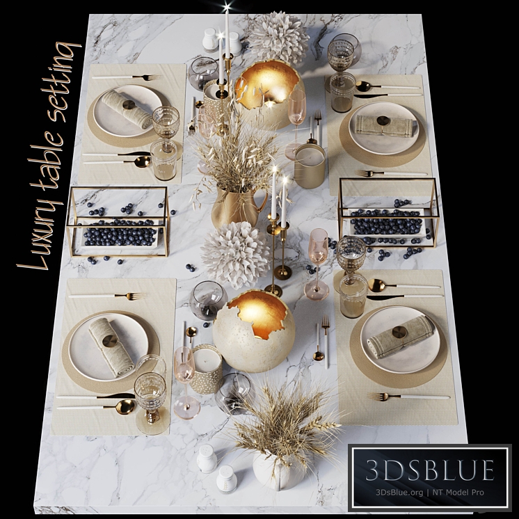 Luxury table setting W