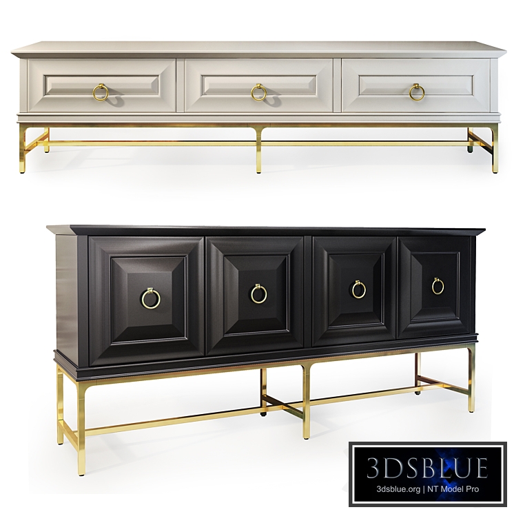 Chest and cabinet for Nepal TV. Tvstand, sideboard by Evmoda