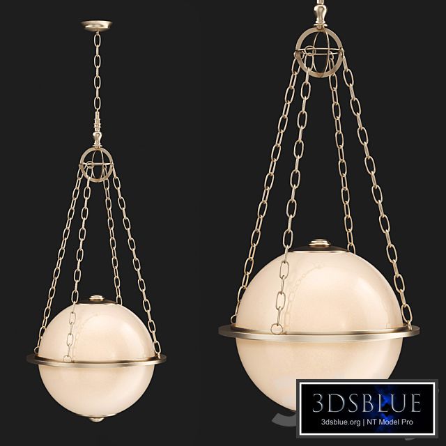 Visual comfort / Modern globe pendant
