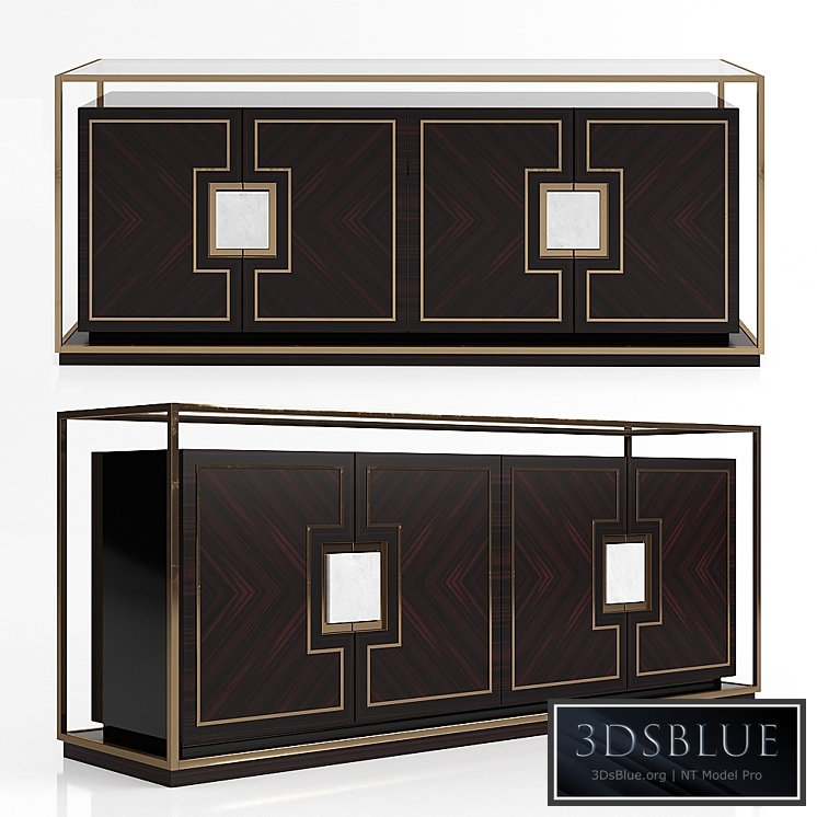 Zanaboni ebony sideboard