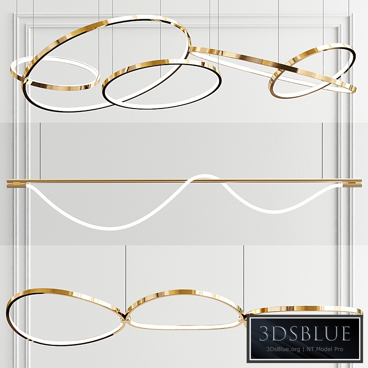 Lohja Surrey Infinity Chandelier - 3 type