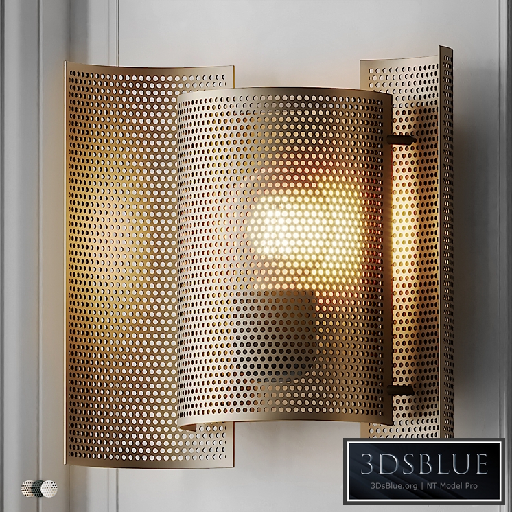 Butterfly Perforated Wall Lamp by Northern