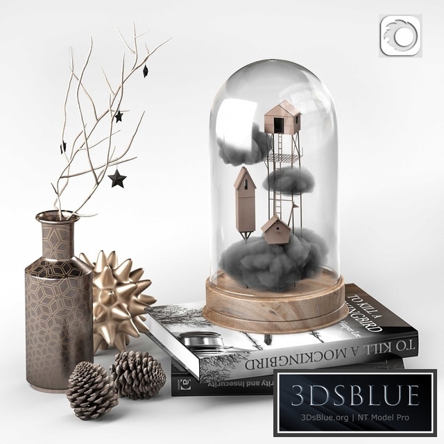 Cloche glass decorative