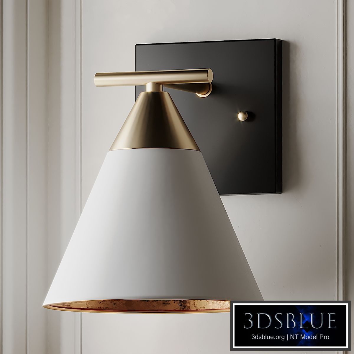 YOUNG HOUSE LOVE CLAD CONE BATH SCONCE