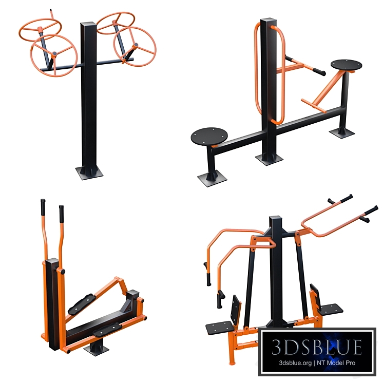 Street fitness equipment 01