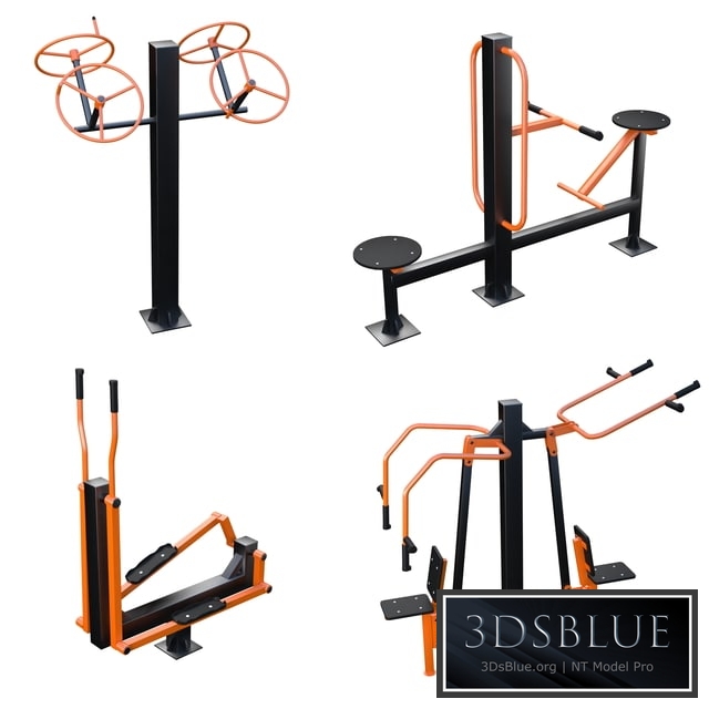 Street fitness equipment 01
