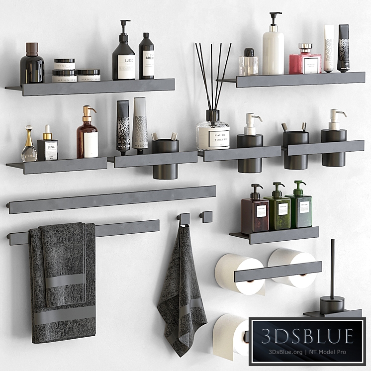 Stone bathroom accessories by REXA Design