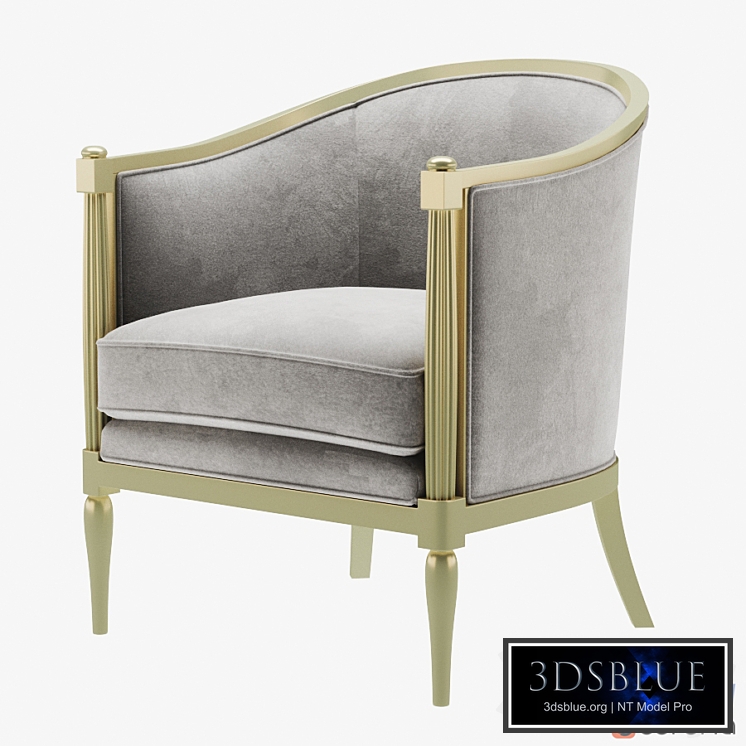 Baker margeaux lounge chair