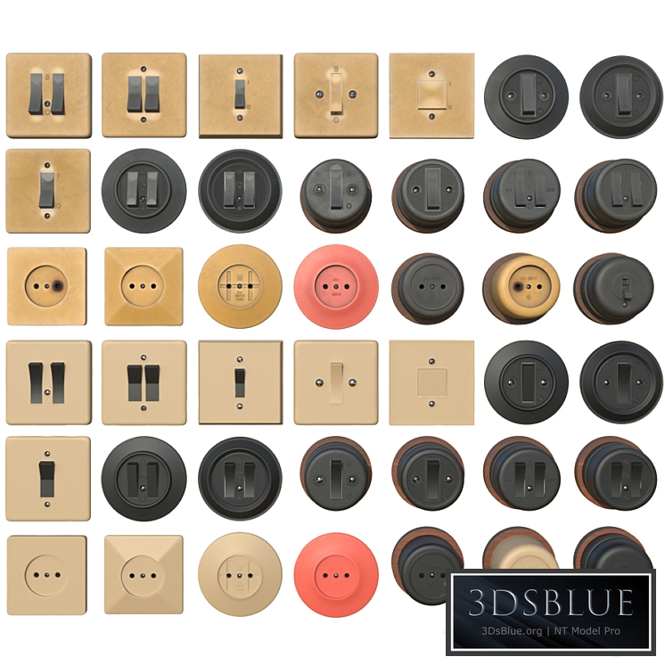 Soviet switches and sockets