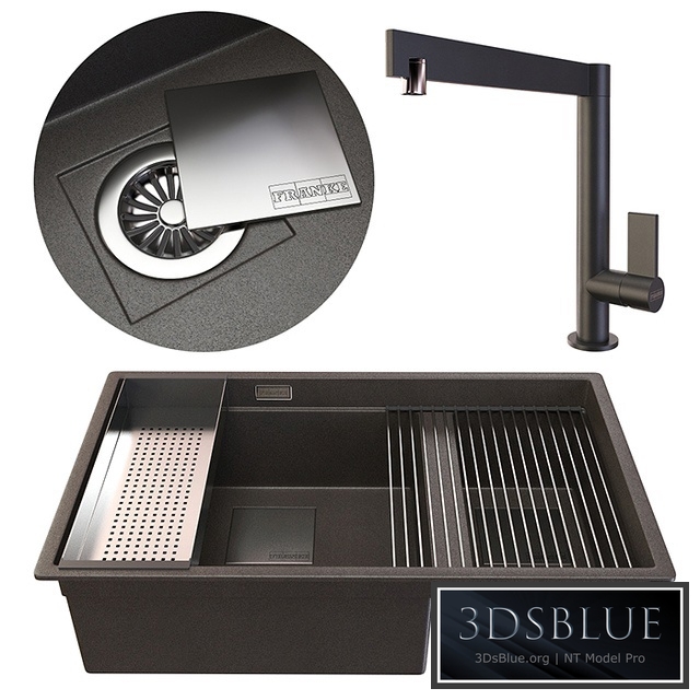 sink Franke Kubus (set)