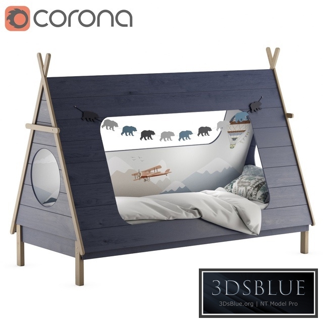 Bln Kids Tipi | Bed - hut