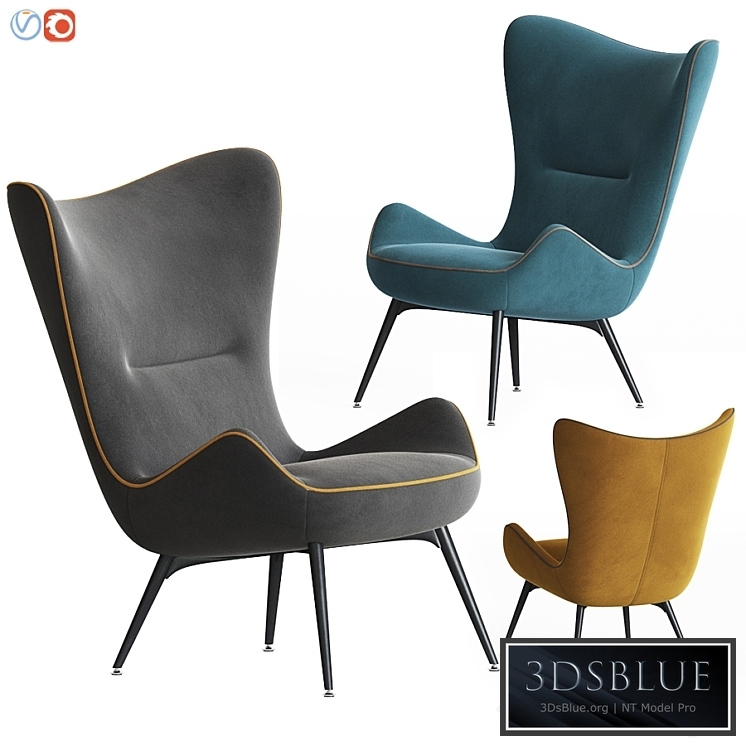 Contessa Armchair 1956 Wittmann