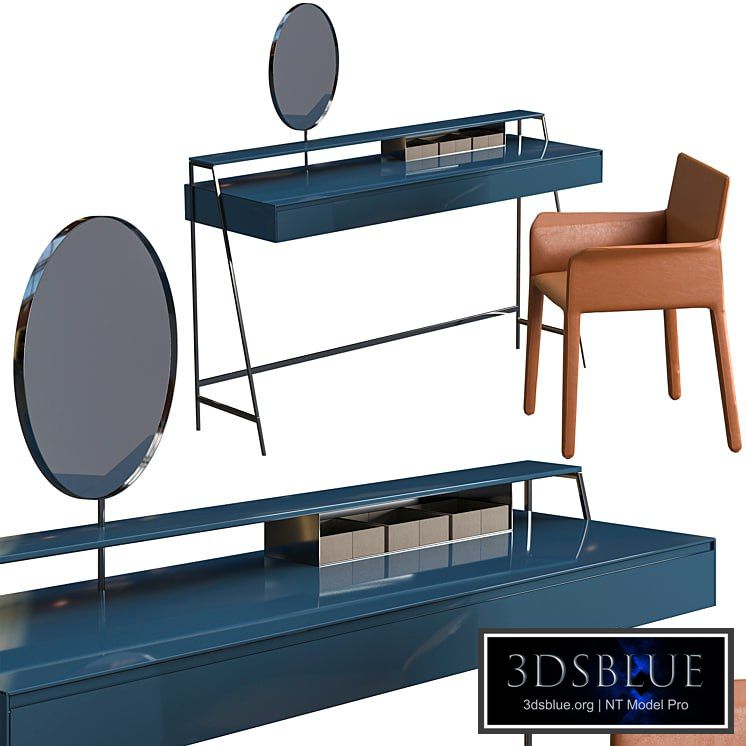 Writing desk Wooddi Monica + chair Wooddi Tad