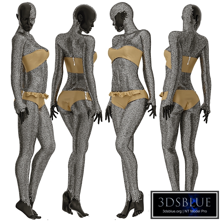 mannequin in crystals n01