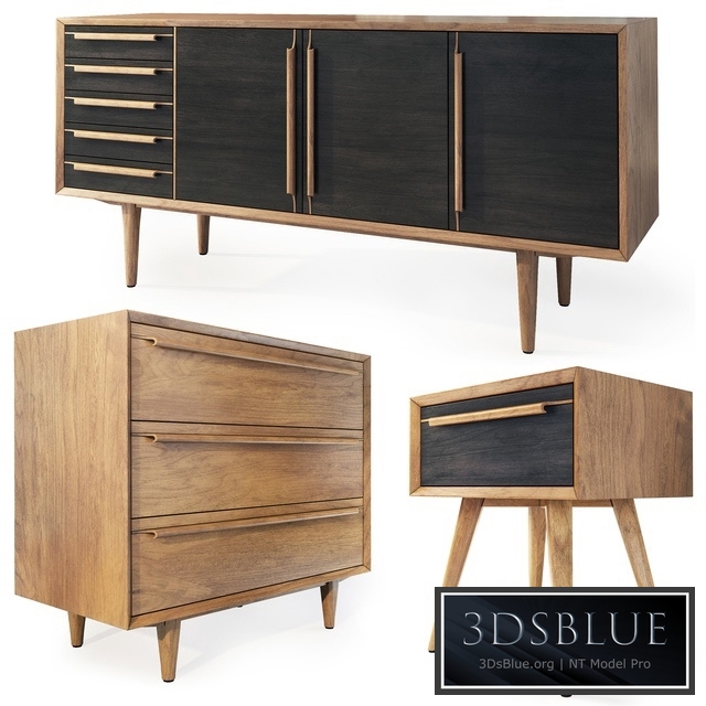 Dresser, sideboard, nightstand Bruni by Etg-Home