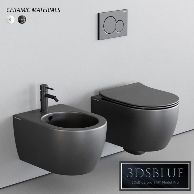 Scarabeo Ceramiche Moon Wall-Hung WC