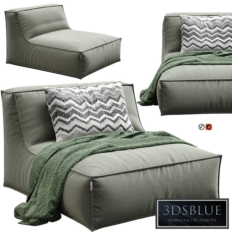 Mareta XL Lounge Chair by Diabla