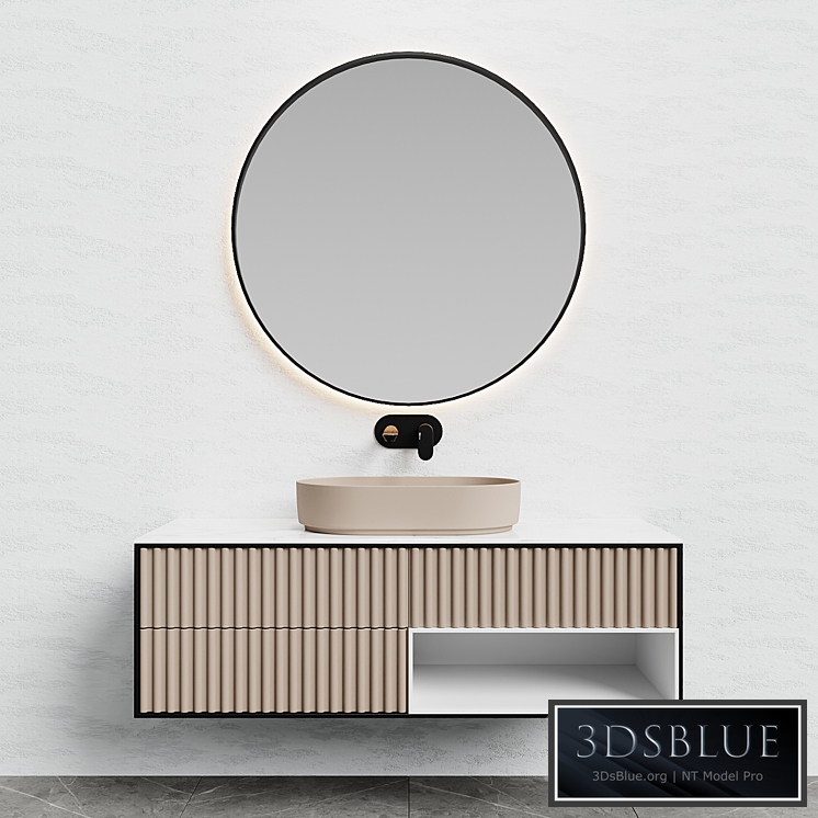 Contemporary washbasin