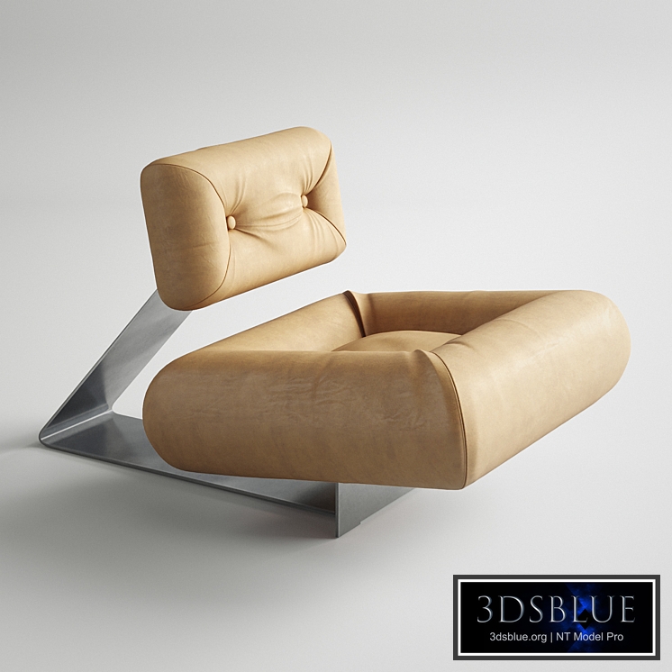 OSCAR NIEMEYER Aran lounge chair 1975