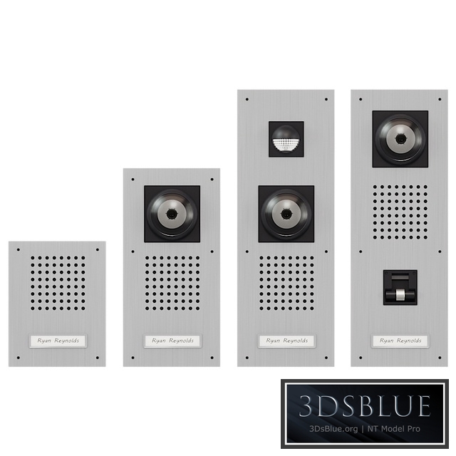 Set of on-door speakerphones Siedle Standart Versions