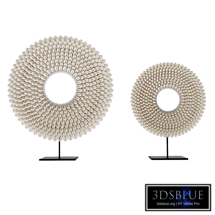 Cowry Shell Ring Decor