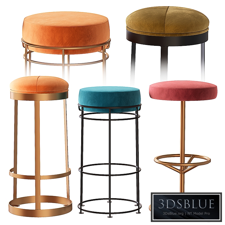 Industry West JAX bar stool