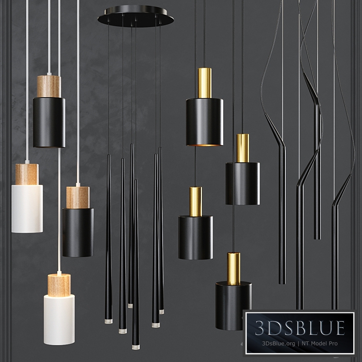Pendant lights set 029
