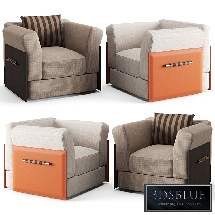 Fendi Casa Benson Tailor Armchair