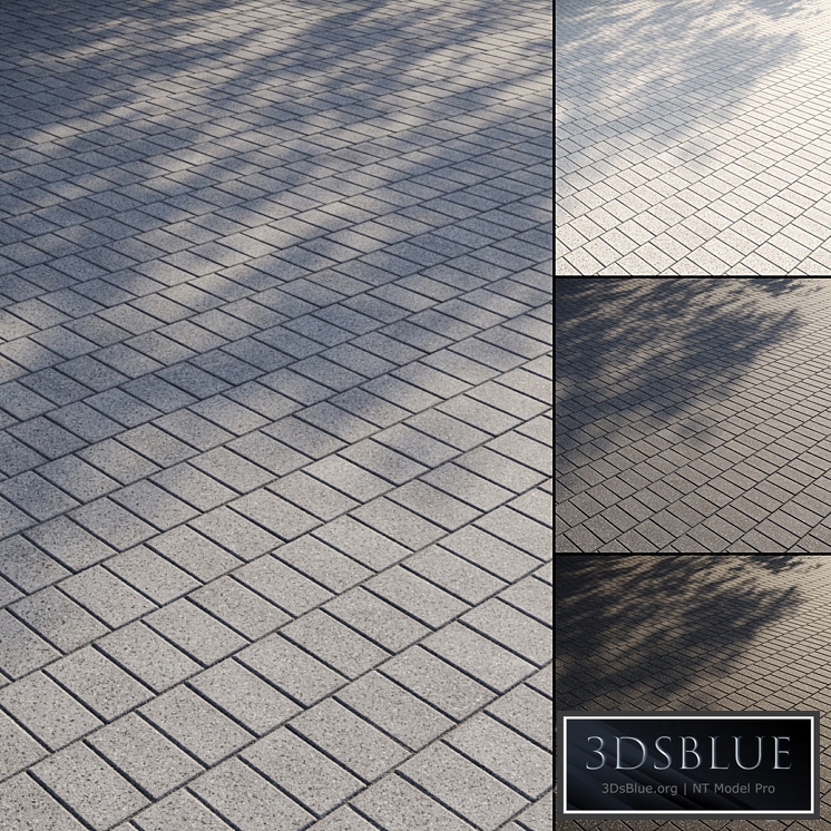 Granite paving slabs Type 4