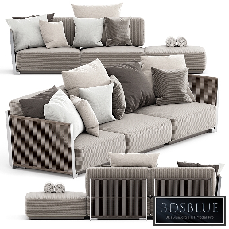 VULCANO OUTDOOR SOFA by FLEXFORM