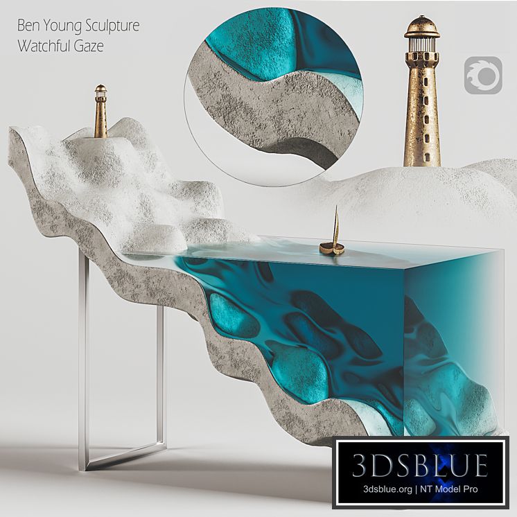 Ben Young Sculpture-Watchful Gaze