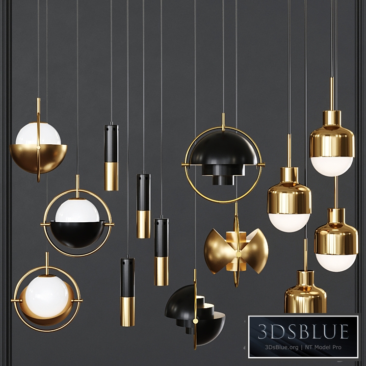 Pendant lights set 030