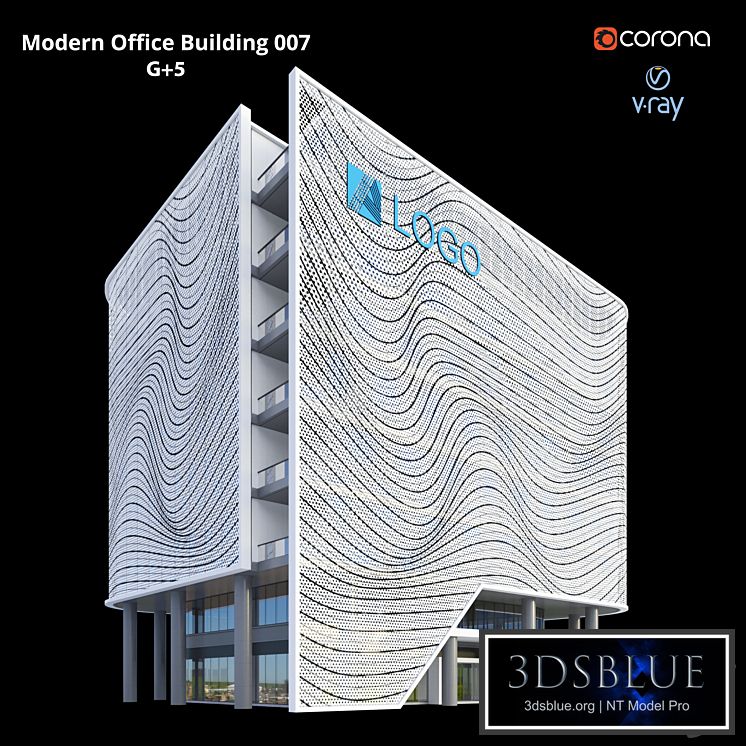 Modern Office Building 007 G + 5