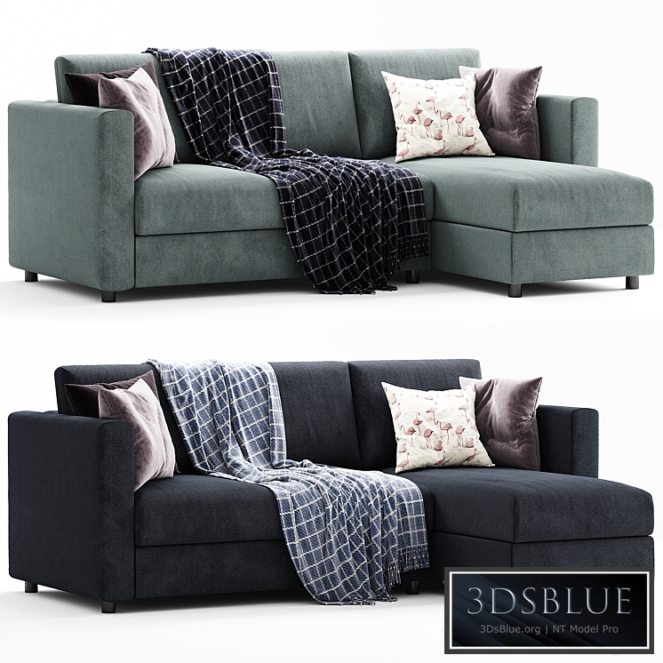 Ikea Finnala 3 seats Chaise Longue