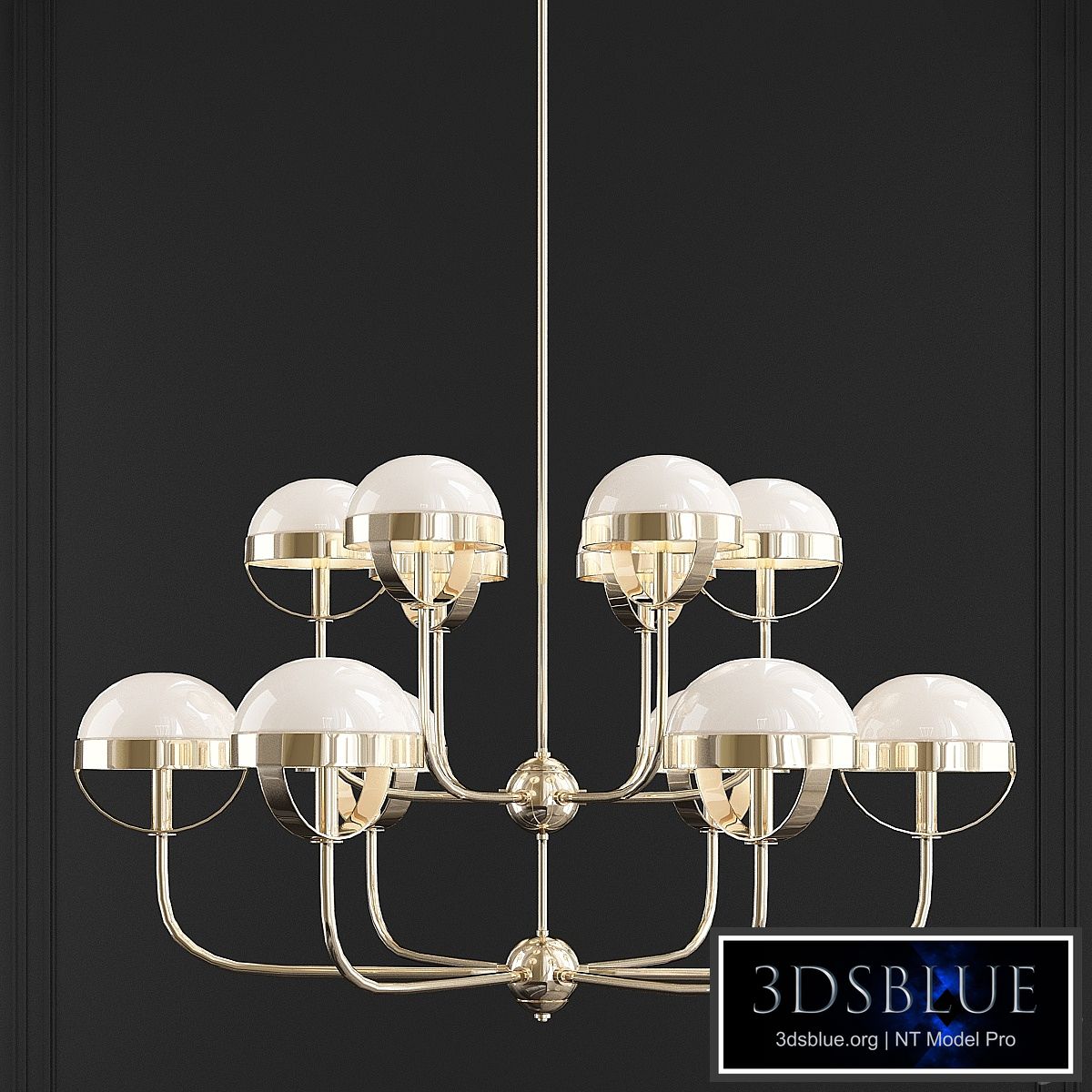 Philippa 12-Light Shaded Chandelier