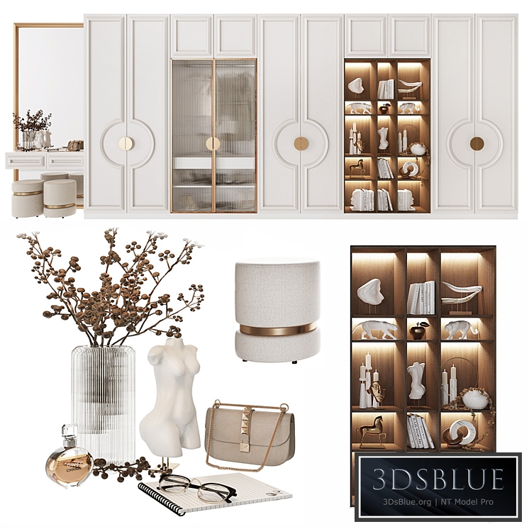 The composition in the hall_111