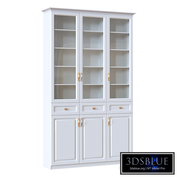 Bookcase Classic 2 white 123