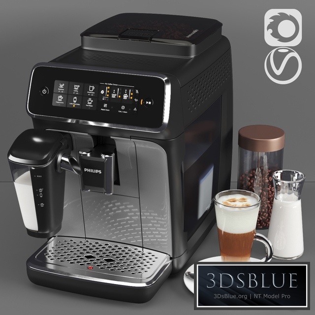 Philips 3200 Series Espresso Machine LatteGo EP3246