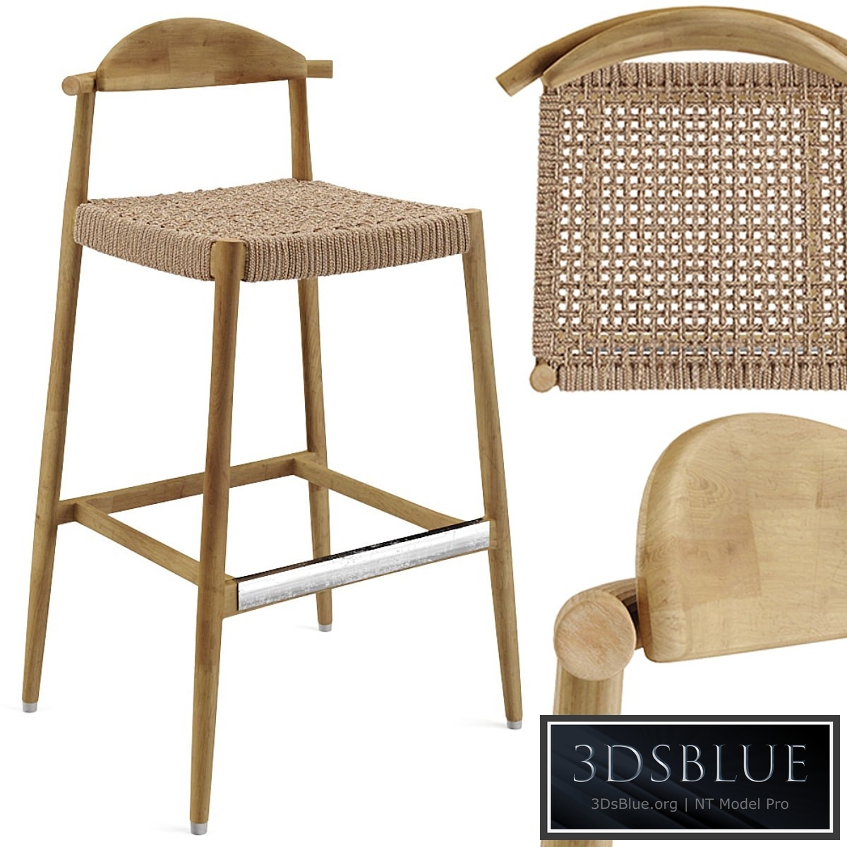 Nina Bar Stool seat76