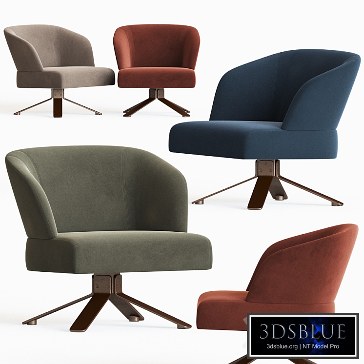 Reeves Small Armchair Minotti