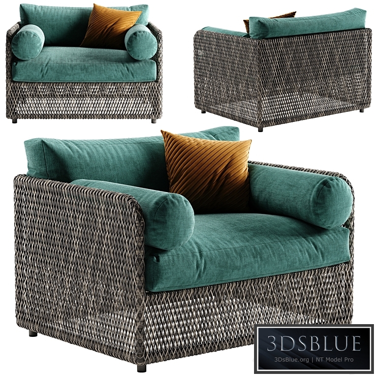 West elm coastal armchair