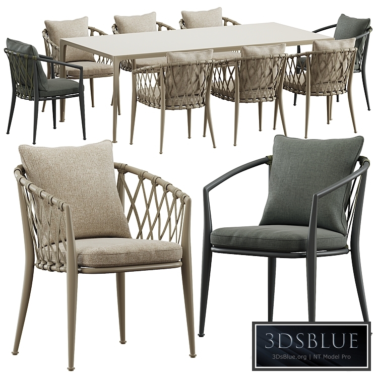 B&B Italy Erica dining table