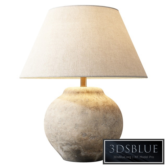 Zara Home - The lamp with ceramic base and aged effect