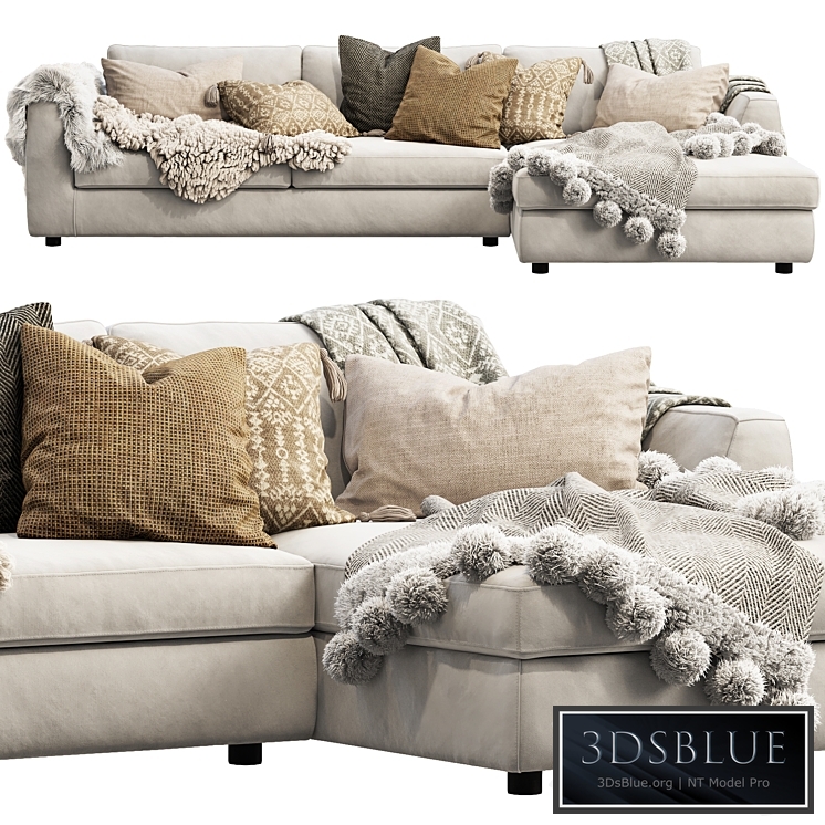 EQ3 Cello Sectional Sofa