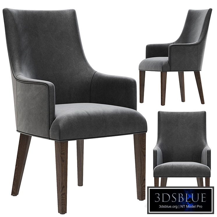 Restoration Hardware Ella Leather Armchair