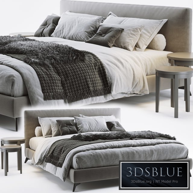 Meridiani Stone Up Bed