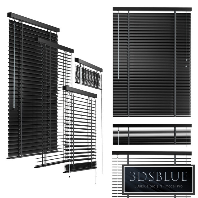 Houten jaloezieën blind