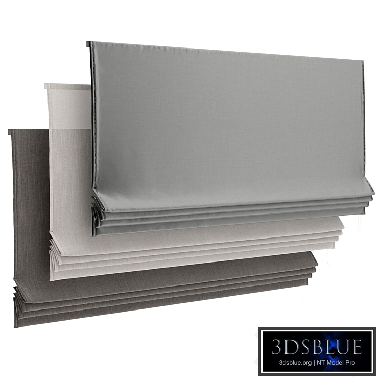 RH Flat Romain Shade 1800 mm