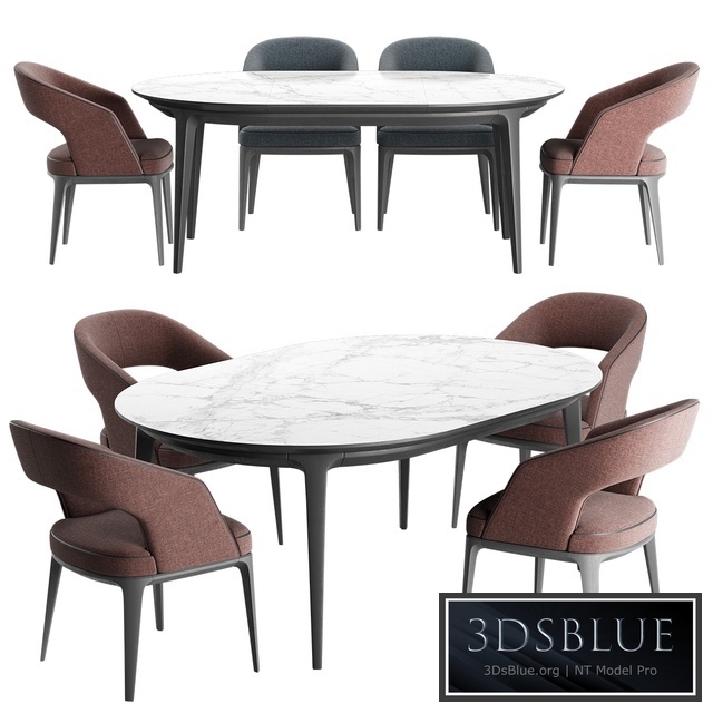 Loom table and chair