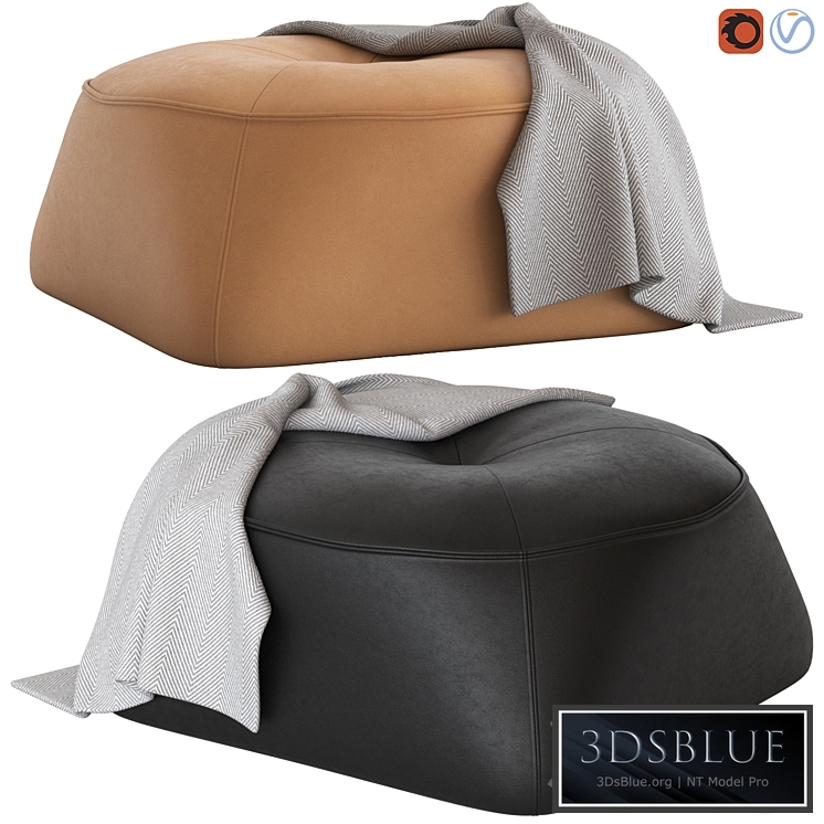 Globewest Natadora Arbor Ottoman